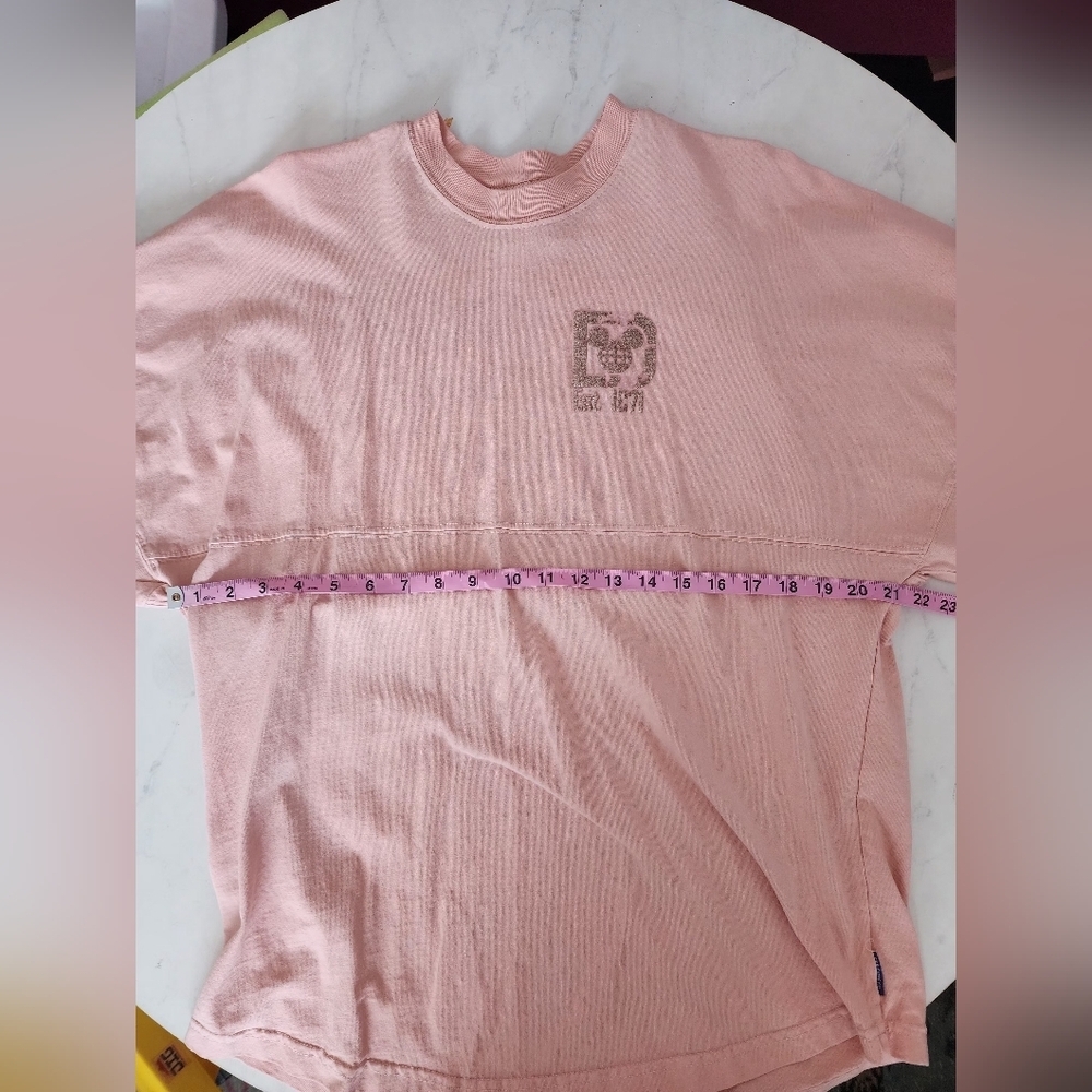 Walt Disney World Spirit Jersey Peach Pink - Picture 8 of 12